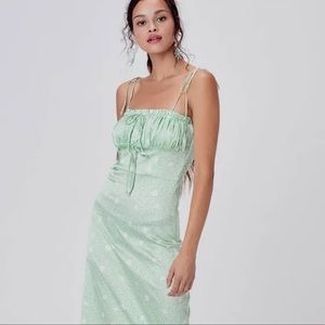 ✨ SALE ✨ NWT For Love and Lemons Robin Cheetah Midi Dress- S